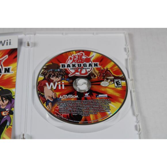 Bakugan Battle Brawlers (Nintendo Wii, 2009) Complete VG Tested Free S&H - Picture 7 of 9